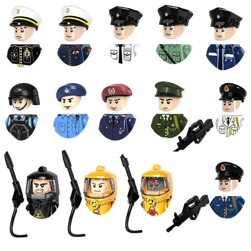 Lego Set City - Speciale politie Stedelijke verkeerspolitie Bouwsteen Speciale