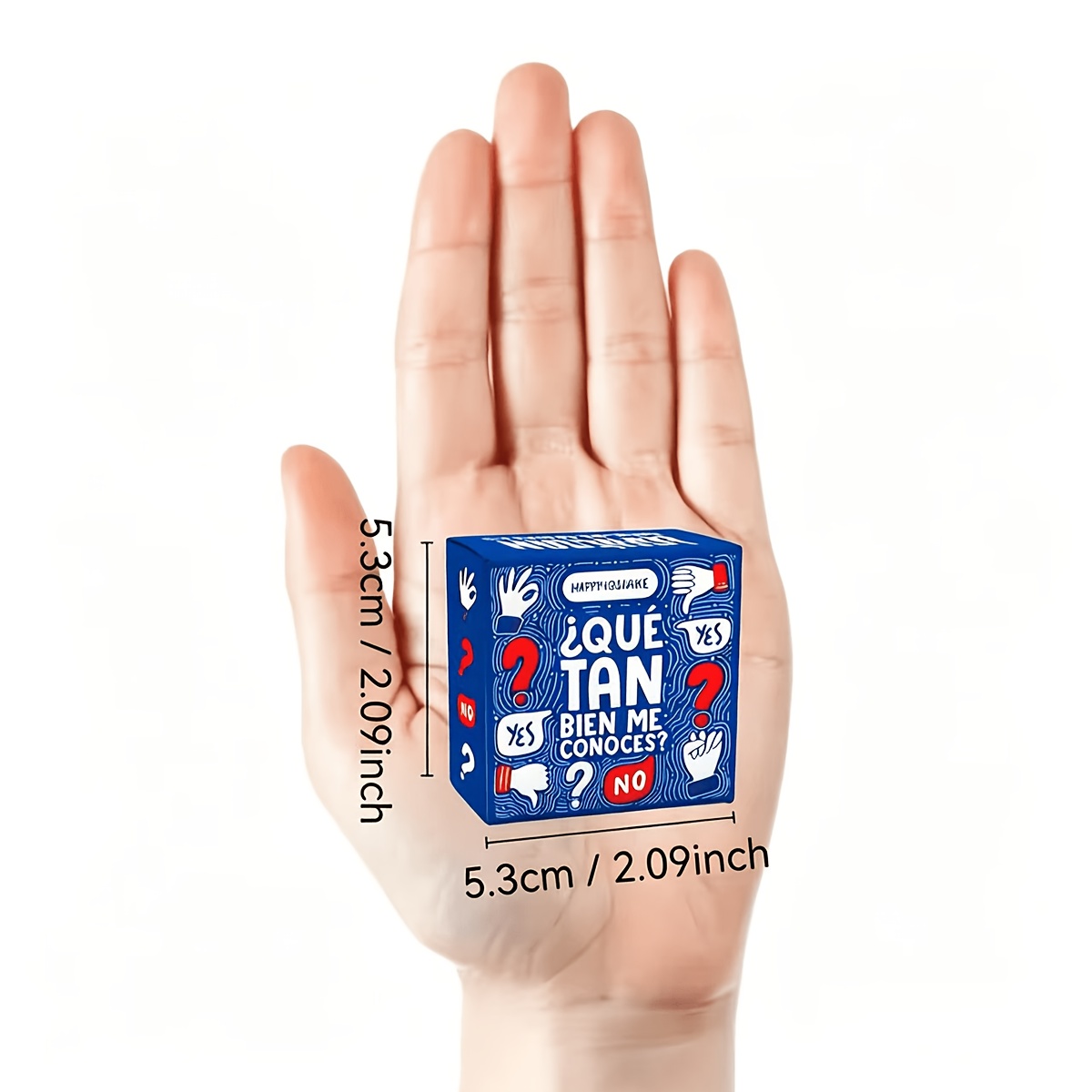 Party Games Couple - Hoe goed ken je mij? Mini-trivia-kaartspel,