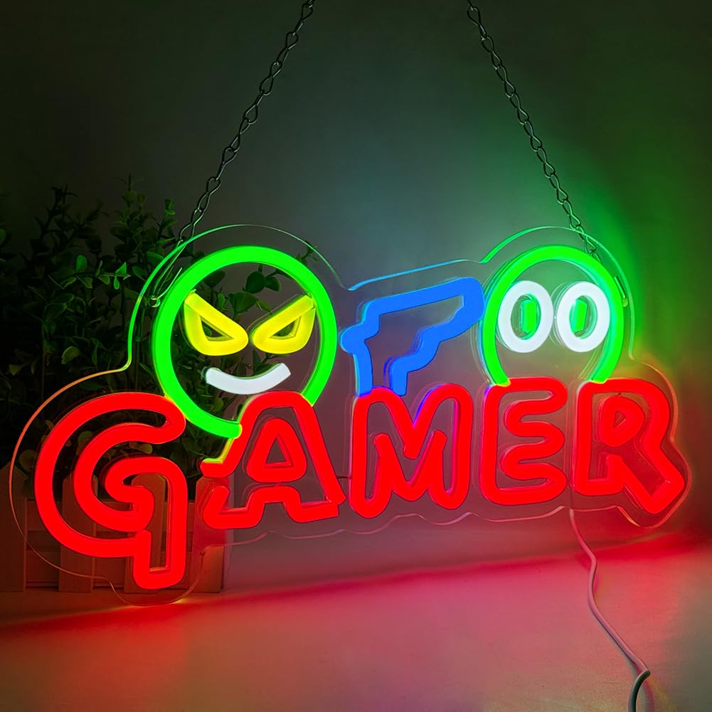 Gamer Neon Sign LED Wandlamp A - Party Games For Christmas recensie en prijs