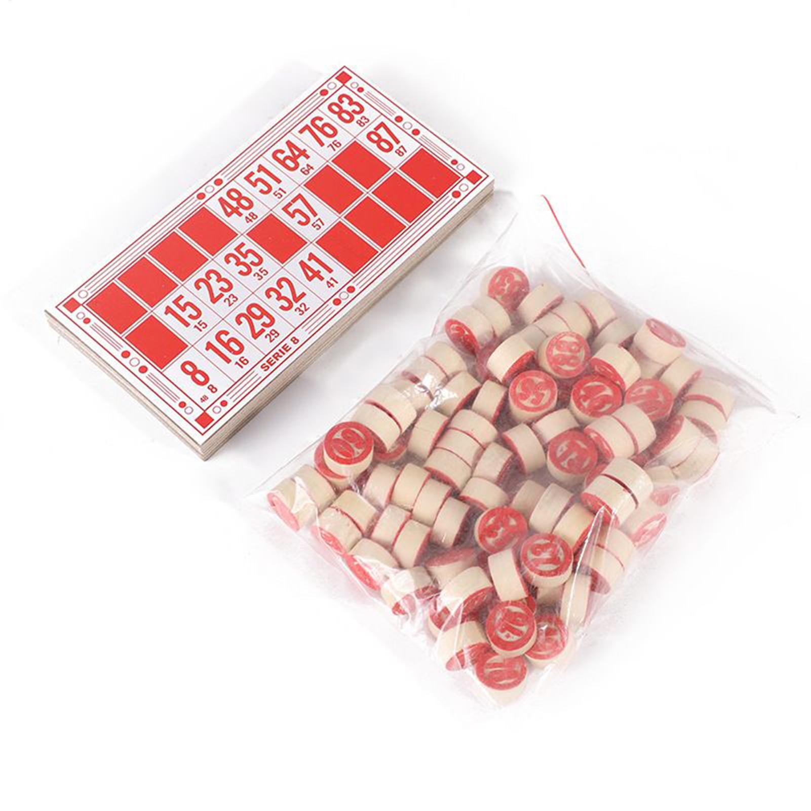 Bingo Set Grappig Vintage Hout - Party Games For Large Groups recensie en prijs