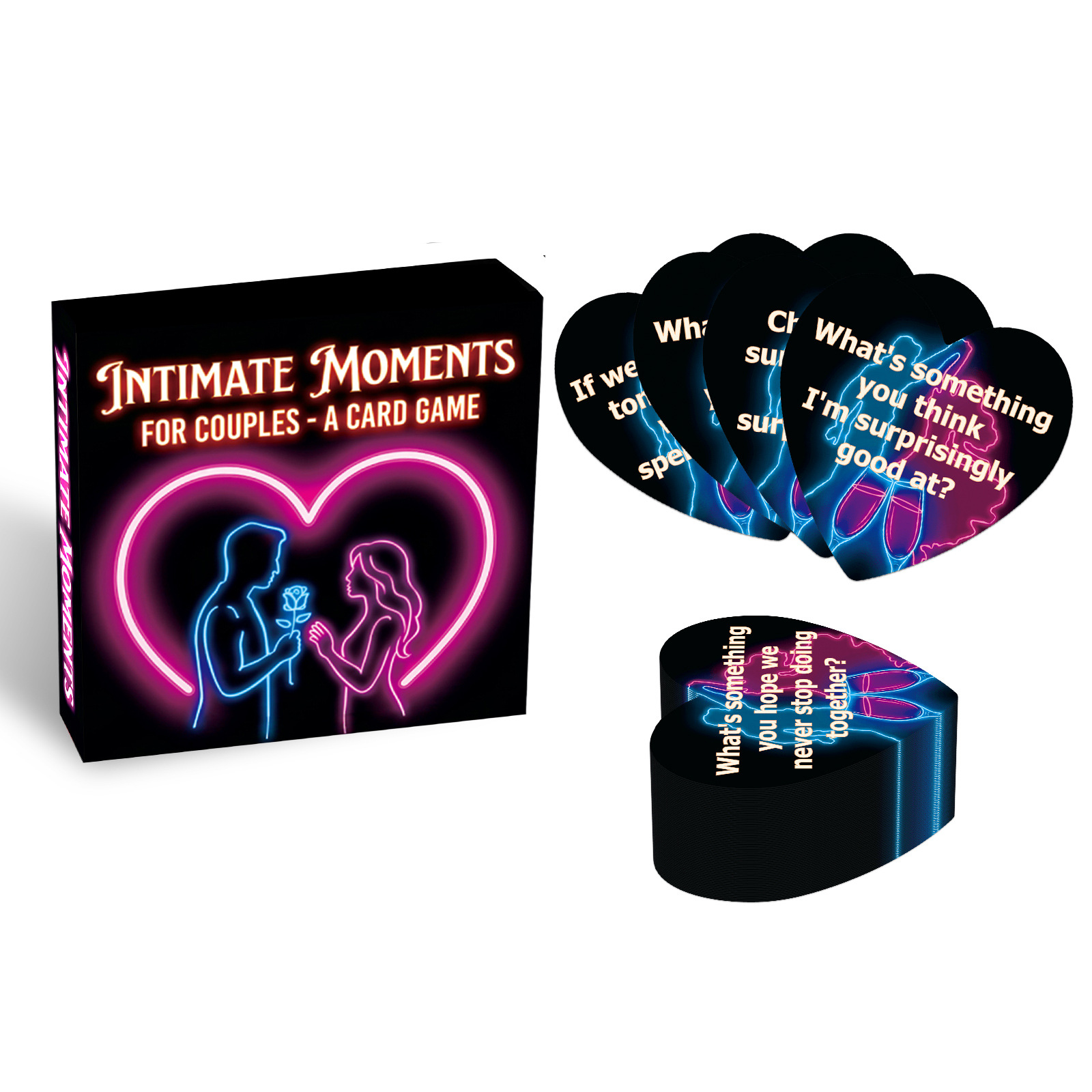50 stuks hartvormige romantisc - Party Games Couple recensie en prijs