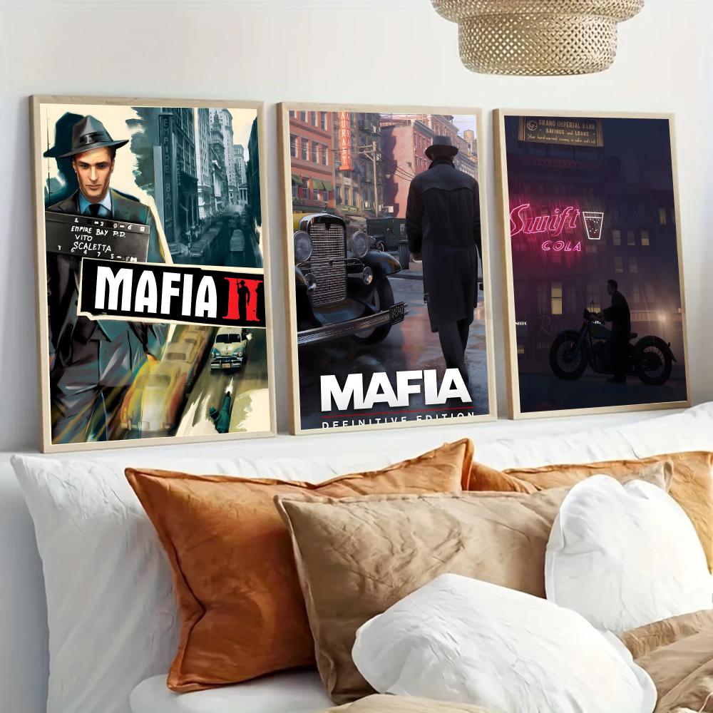 Game M-Mafia Poster Zelfkleven - Party Games Mafia recensie en prijs