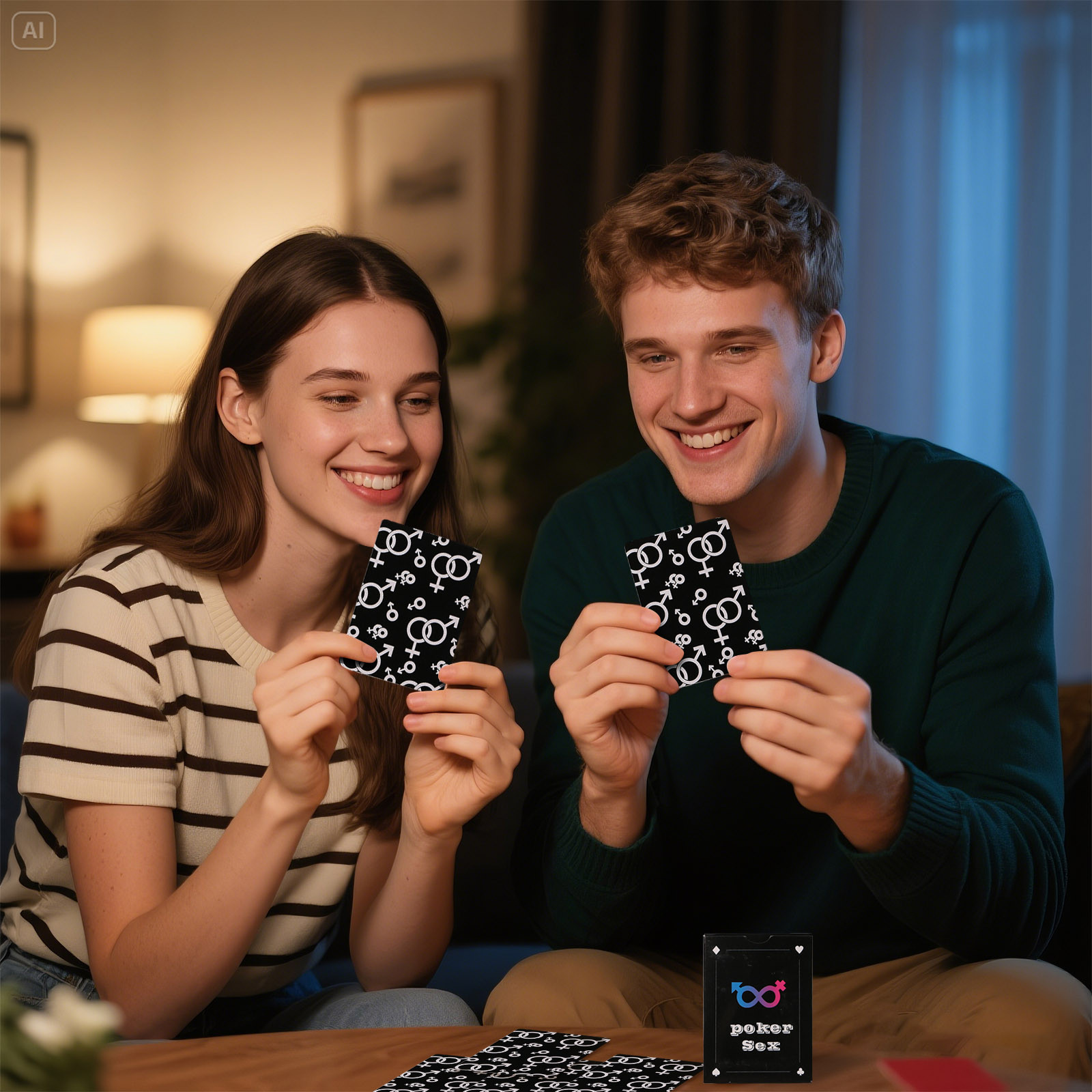 1 doos kaarten met sekspositie - Party Games Couple recensie en prijs