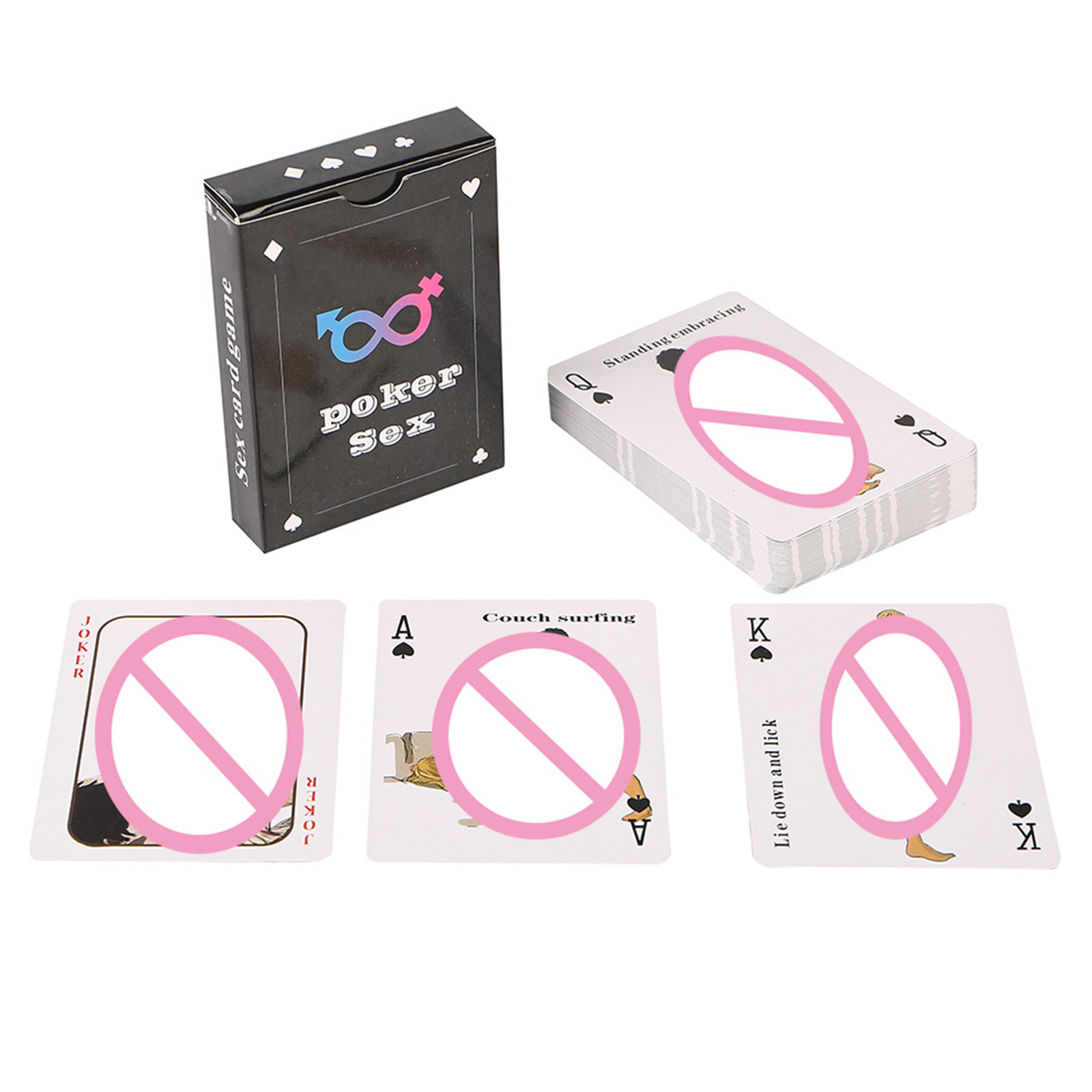 1 doos kaarten met sekspositie - Party Games Couple recensie en prijs