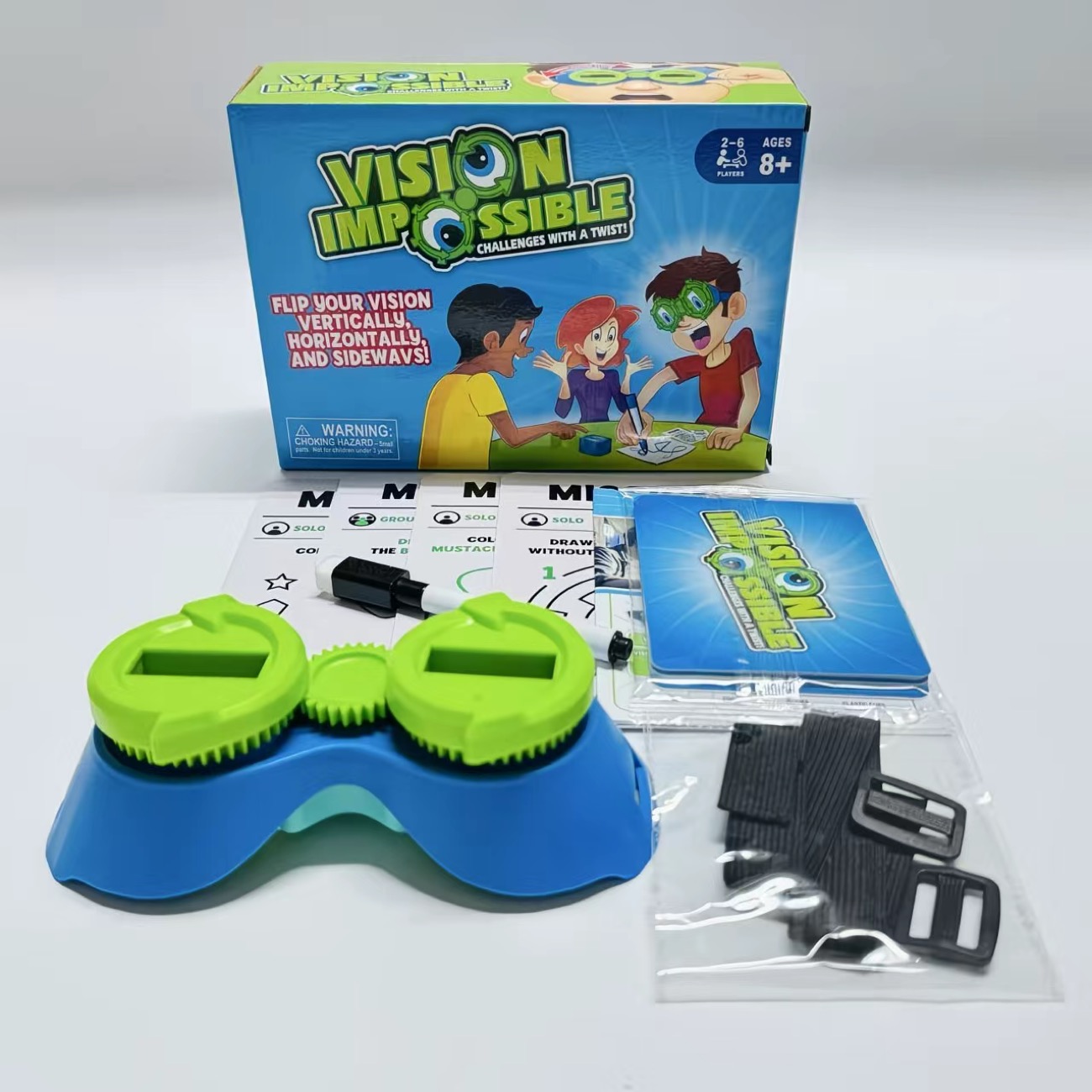 Omgekeerde draai-om-op-puzzels - Party Games Indoor recensie en prijs