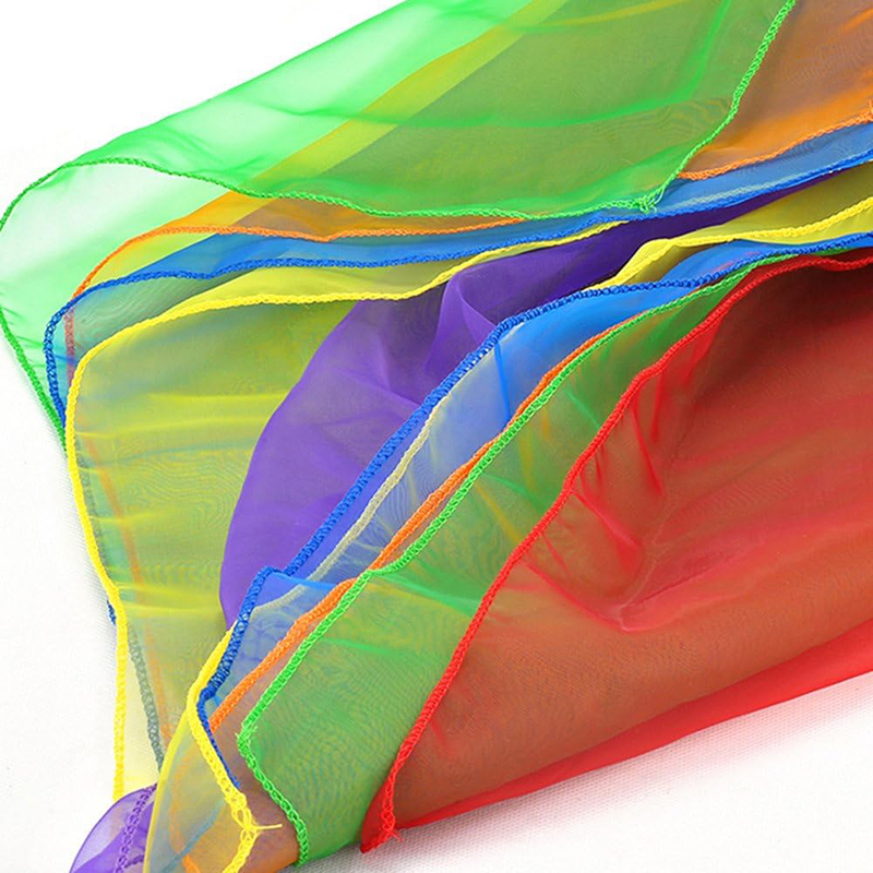 Zes kleuren zijden sjaal Feest - Party Games Engagement recensie en prijs