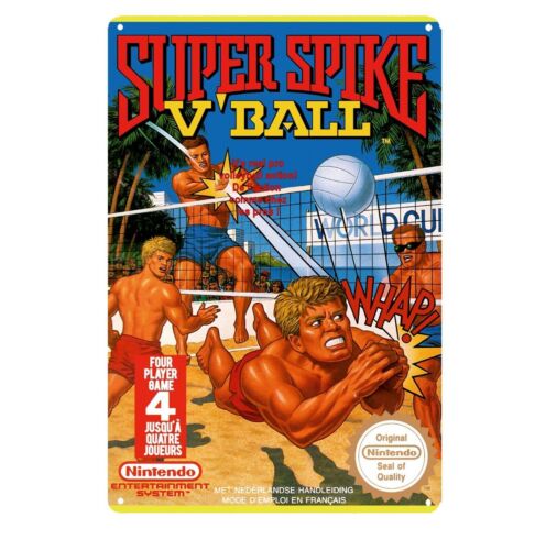 Y1, Super Spike V'Ball Nes Ret - Spike Ball Game recensie en prijs