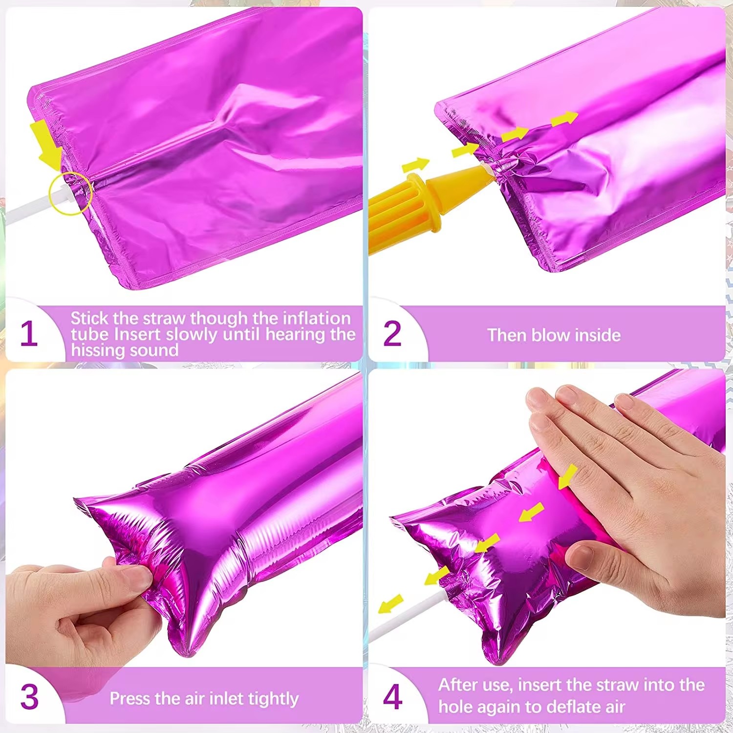 10/30 Pc Aluminium Film Opblaa - Party Games Engagement recensie en prijs